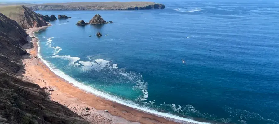 Da Lang Ayre, Northmavine, Shetland