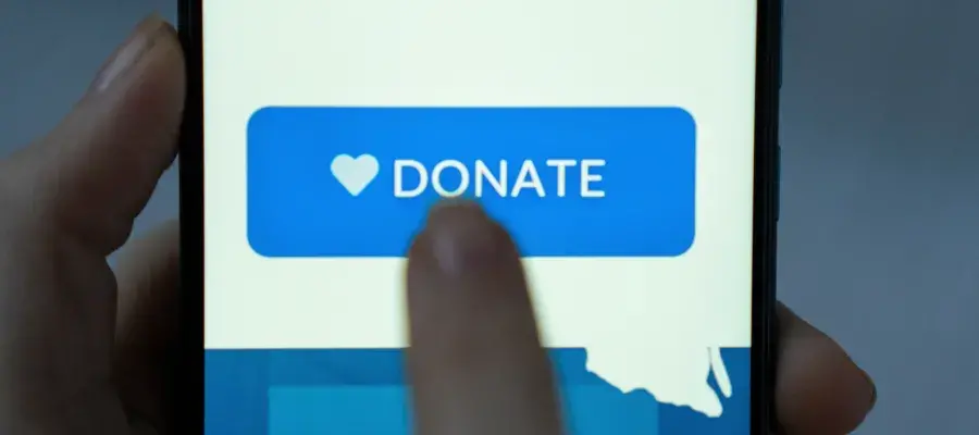 Donate banner