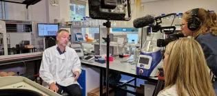 Jim talking to the BBC about our BRCA2 finding in Whalsay