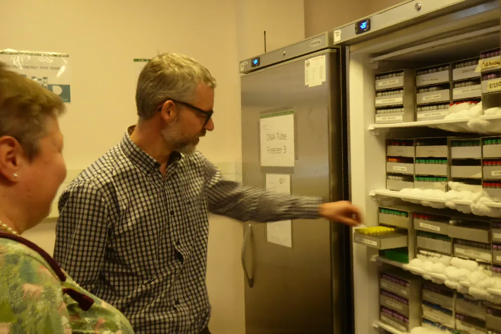 VIKING volunteer visits Clinical Research Facility