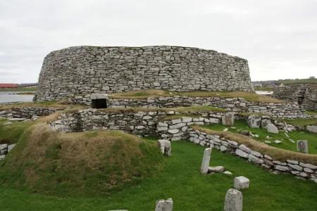 Clickimin Broch BBC Shetland