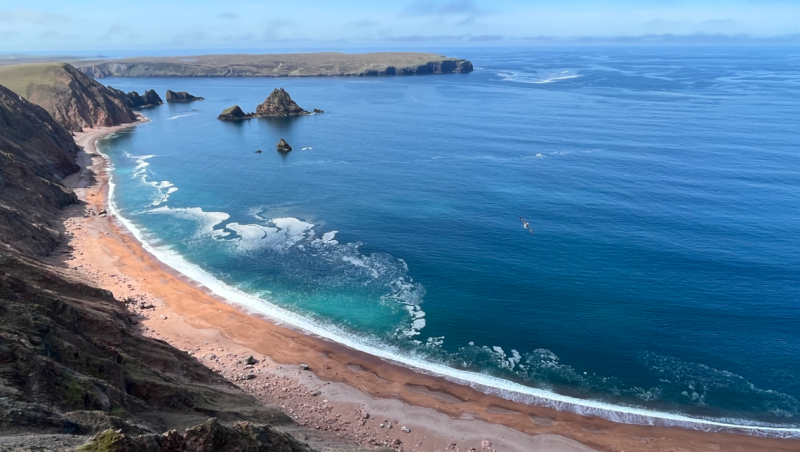 Da Lang Ayre, Northmavine, Shetland